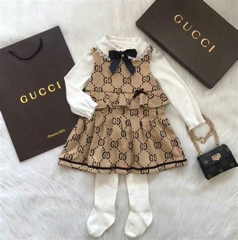 gucci baby pakje|gucci baby girl dresses.